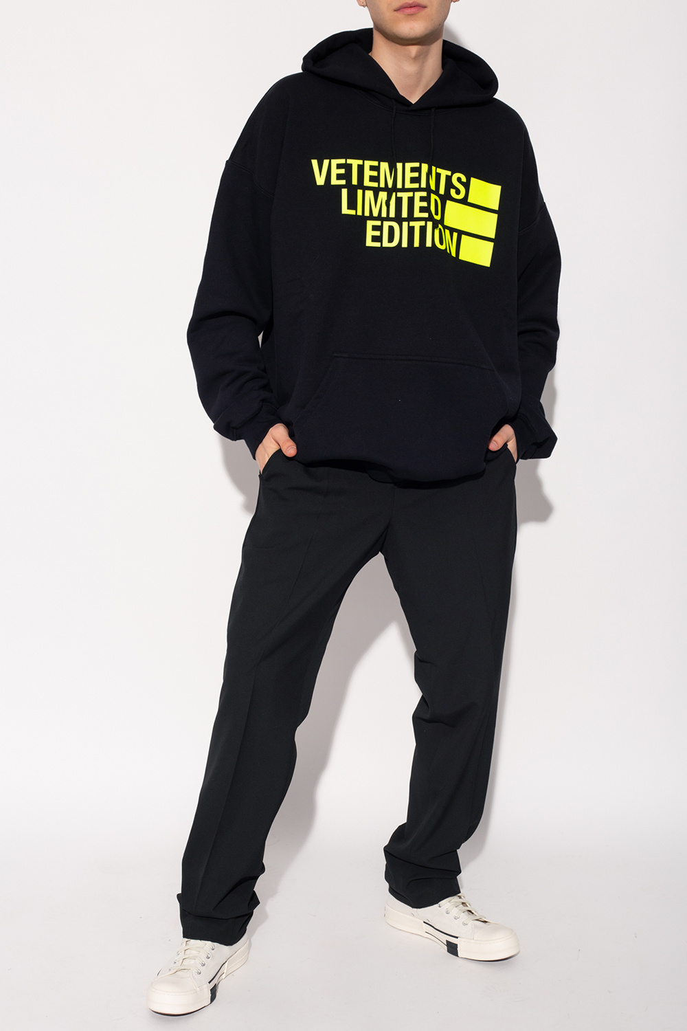 SchaferandweinerShops Japan - Hoodie with logo VETEMENTS SchaferandweinerShops Japan - Hoodie with logo VETEMENTS